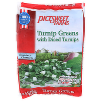 Pictsweet Farms Southern Classics Turnip Greens With Diced Turnips - 14 Ounce