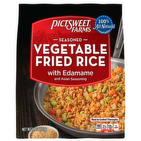Pictsweet Farms Vegetable Fried Rice, With Edamame, Seasoned - 14 Ounce