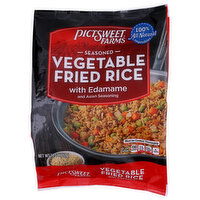 Pictsweet Farms Vegetable Fried Rice, With Edamame, Seasoned - 14 Ounce