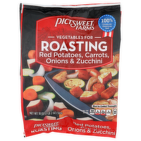 Pictsweet Farms Red Potatoes, Carrots, Onions & Zucchini Vegetables For Roasting - 18 Ounce