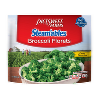 Pictsweet Farms STEAM'ABLES Broccoli Florets, Farm Favorites - 10 Ounce