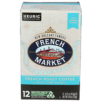 French Market Keurig Genuine K-Cup Pods Roast Coffee - 0.37 Ounce - 12 Count