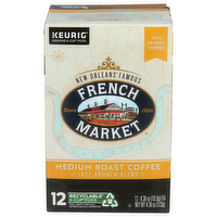 French Market Jazz Brucnh Blend Keurig Genuine K-Cup Pods Medium Roast Coffee - 0.363 Ounce - 12 Count