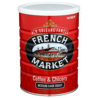 French Market C & C Dark Coffee And Chicory - 12 Ounce