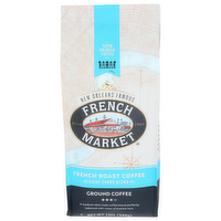 French Market Roast Coffee Ground - 12 Ounce