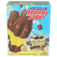 The Original Bomb Pop Banana Fudge - 1.75 Fluid Ounce - 12 Count