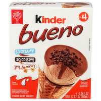 Kinder Bueno Chocolate Cones - 3.05 Fluid Ounce - 4 Count