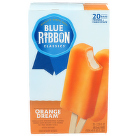 Blue Ribbon Classics Vanilla Orange Dream Frozen Dairy Dessert - 2.25 Fluid Ounce - 20 Count