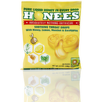 Honees Honey Lemon Menthol Eucalyptus Bags - 0.175 Ounce - 20 Count