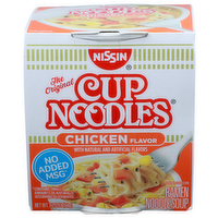 Nissin Cup Noodles Chicken The Original Ramen Noodle Soup - 2.25 Ounce