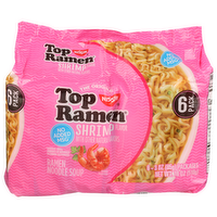 Nissin Shrimp Top Ramen - 3 Ounce - 6 Count