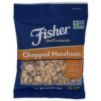Fisher Chef's Naturals Chopped Hazelnuts - 2 Ounce