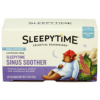SENSIBLE PORTIONS Sleepytime Sinus Soother Herbal Supplement Tea - 0.06 Ounce - 20 Count