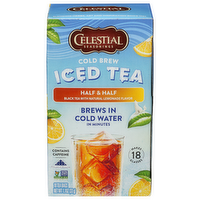 Celestial Seasonings 6/18 Cold Brew Half and Half Tea Cld Brw - 0.061 Ounce - 18 Count