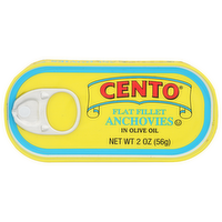 Cento In Olive Oil Flat Fillet Anchovies - 2 Ounce