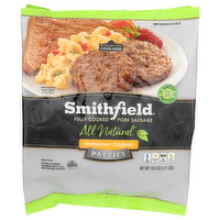 Smithfield Hometown Original Patties Pork Sausage - 19.5 Ounce