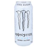 Monster Energy Drink Zero Ultra - 16 Fluid Ounce