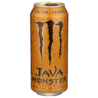 Java Monster Energy Drink, Salted Caramel, Coffee + Energy - 15 Fluid Ounce