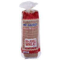 Mrs Baird's 100% Whole Wheat Bread - 20 Ounce