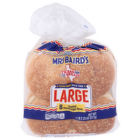 Mrs Baird's Large Seeded Hamburger Buns - 2.281 Ounce - 8 Count