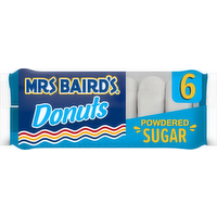 Mrs Baird's Powdered Sugar Mini Donuts - 3 Fluid Ounce