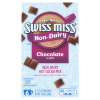 Swiss Miss Non-Dairy Chocolate Flavored Hot Cocoa Mix, Packets - 7.38 Ounce