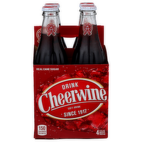 Cheerwine Cherry Soft Drink - 12 Fluid Ounce - 4 Count