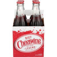Cheerwine Diet Soda - 355 ml - 4 Count