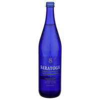 Saratoga Sparkling Glass Spring Water - 28 Fluid Ounce