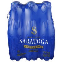 Saratoga Sparkling Spring Water - 16 Fluid Ounce - 6 Count