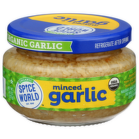 Spice World Minced Garlic - 4.5 Ounce