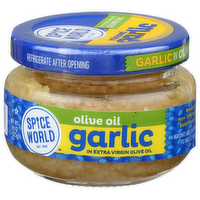 Spice World In Extra Virgin Olive Oil Minced Garlic - 4.5 Ounce