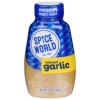 Spice World Minced Garlic - 9.5 Ounce