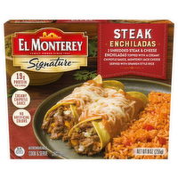El Monterey Signature Entrée Steak Enchilada, Frozen - 9 Ounce