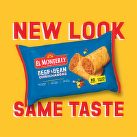 El Monterey Value Pack Beef And Bean Chimichangas, Frozen - 0.238 Pound - 16 Count