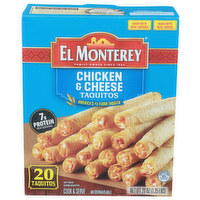 El Monterey Chicken & Cheese Taquitos - 20 Ounce