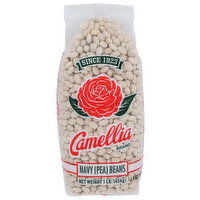 Camellia Brand Navy Pea Beans 12 1 Bags - 1 Pound