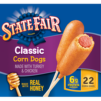 State Fair Classic Corn Dogs - 2.668 Ounce - 22 Count