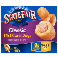 State Fair Classic Mini Corn Dogs, Frozen - 0.66 Ounce - 46 Count