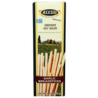 Alessi Breadsticks Garlic - 4.4 Ounce