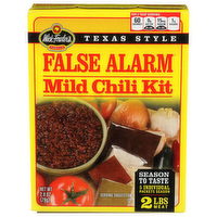 Wick Fowler's Chili Mix False Alarm Mld - 0.56 Ounce - 5 Count