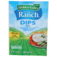 Hidden Valley Thick & Creamy Dip Recipe Dips Mix - 16 Ounce