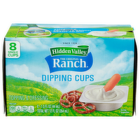 Hidden Valley Dipping Cups Topping & Dressing - 1.5 Fluid Ounce - 8 Count