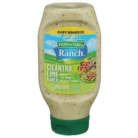 Hidden Valley Lime Bottled Ez Squeeze Cilantro Ranch 6/16FO - 16 Fluid Ounce