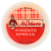 MRS WEAVERS Pimento Spread - 7 Ounce