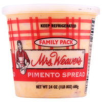 MRS. WEAVER'S Weavers Pimento Spread - 24 Ounce