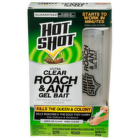 Hot Shot Ultra Clear Roach & Ant Gel Bait - 2.5 Ounce