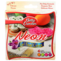 Betty Crocker Food Color Neon Gel - 0.675 Ounce - 4 Count