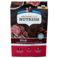 Rachael Ray Nutrish Food For Dogs Peak Protein With Beef, Venison, And Lamb - 12 Pound