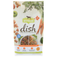 Rachael Ray Nutrish Chicken & Brown Rice Recipe With Veggies & Fruit Dish Super Premium Food For Dogs - 3.75 Pound